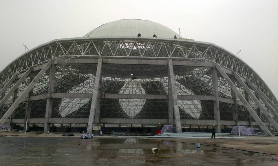 樟树温泉馆网架工程